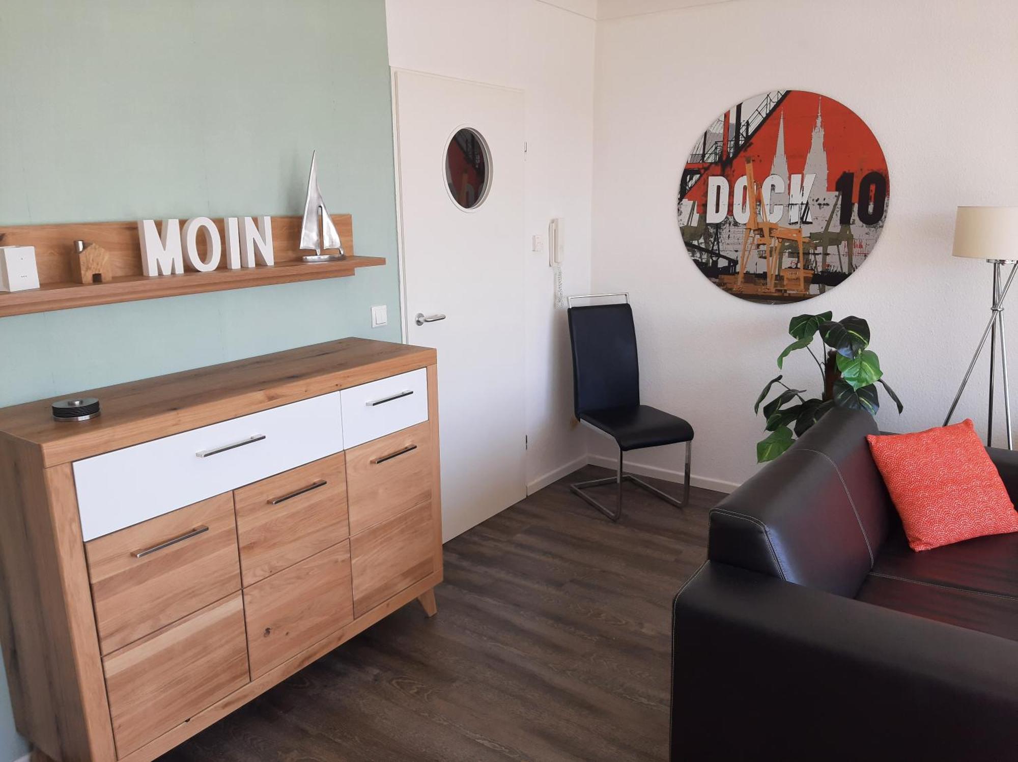 Penthouse Ferienwohnung Auszeit, Gerne Mit Hund, Wlan Inkl. Laboe Exterior foto